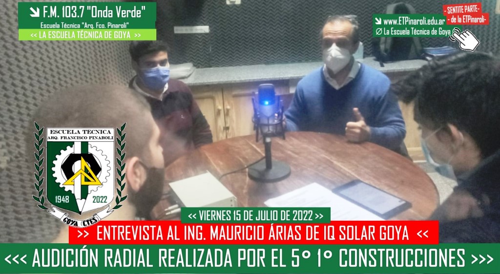 Momento Línea del sitio Descuido RADIO EN VIVO! EL QUINTO AÑO COSTRUCCIONES REALIZÓ UNA AUDICIÓN CON ENTREVISTAS Momento Línea del sitio Descuido RADIO EN VIVO! EL QUINTO AÑO COSTRUCCIONES REALIZÓ UNA AUDICIÓN CON ENTREVISTAS